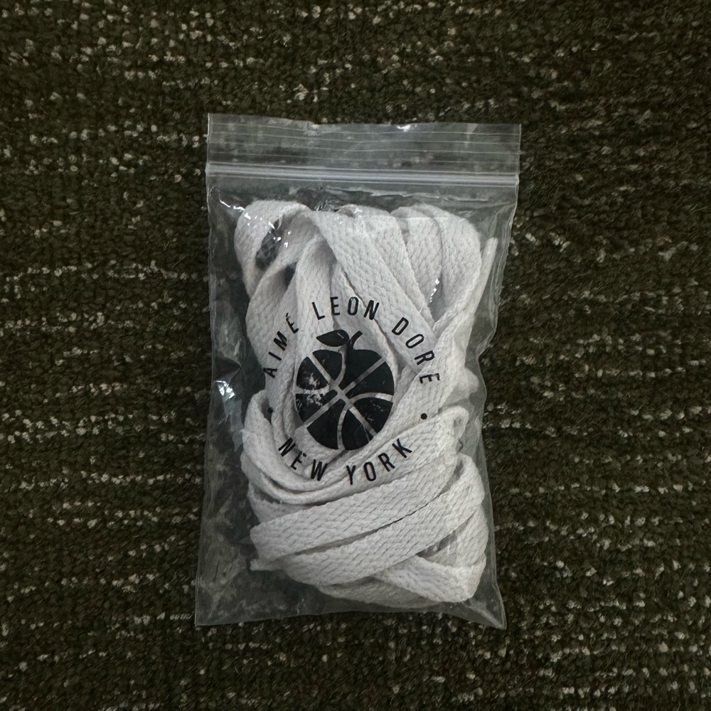 Aime Leon Dore Cream Shoelaces